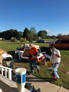 Water Damage Cleanup In A Residential Property